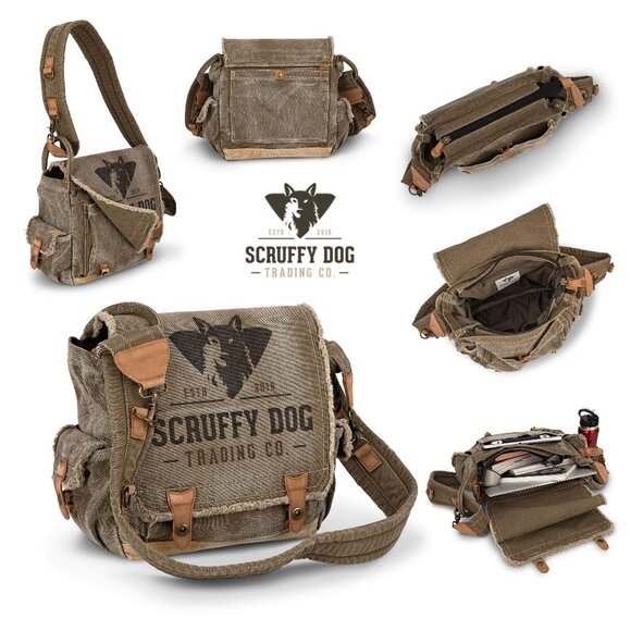 Crossbody Vintage Messenger bag - Picture 4 of 5